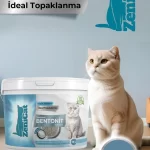 Marsilya Sabunlu Bentonit Kedi Kumu 18 Lt – İnce Taneli, Güçlü Topaklanan, Ferah Koku