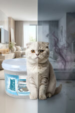 Marsilya Sabunlu Kedi Kumu 10 Lt İnce Taneli Bentonit  ZeniCat - Görsel 2