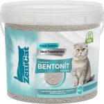 ZeniCat Naturel Bentonit Kedi Kumu 18 Lt – Kokusuz, %100 Doğal, Toz Oranı Azaltılmış, Güçlü Topaklanan