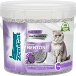 ZeniCat Lavantalı Gri Aktif Karbonlu Bentonit Kedi Kumu 18 Lt – İnce Taneli, Güçlü Topaklanan, Koku Kontrolü