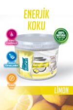 Limonlu Kedi Kumu 10 Lt İnce Taneli Bentonit  ZeniCat