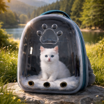 Premium Astronot Tasarım Kedi Taşıma Çantası