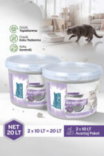 Lavantali Kedi Kumu 2x10 Lt İnce Taneli Bentonit  ZeniCat