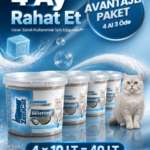 4 Al 3 Öde! Marsilya Sabunlu Kedi Kumu 4x10 Lt İnce Taneli Bentonit  ZeniCat