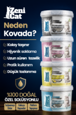 Erken Teşhis Kedi Kumu 2x10 Lt İnce Taneli Bentonit  ZeniCat - Görsel 4