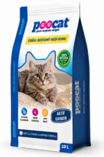 Poocat Aktif Karbon Doğal Bentonit Kedi Kumu 10 L - Görsel 2
