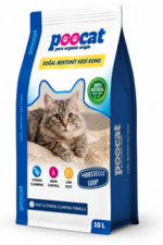 Poocat Marsilya Sabunu Kokulu Doğal Bentonit Kedi Kumu 10 L - Görsel 2